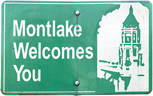 Montlake Welcome Sign